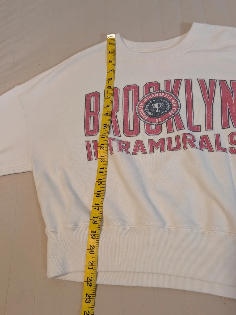 Abercrombie & Fitch Soft AF Collection Crewneck Sweater, Brooklyn Intramurals, M